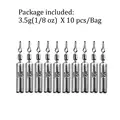 10pcs 3.5g weights