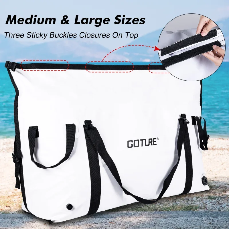 Goture Nevera de pesca isotérmica impermeable – Portátil para barco - imagen 5