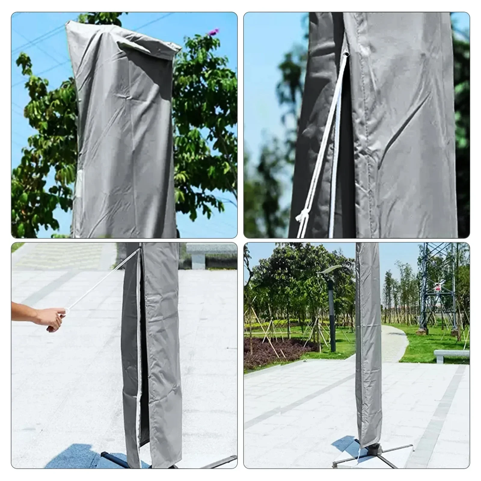 Funda impermeable para sombrilla de pesca estilo banana - imagen 4