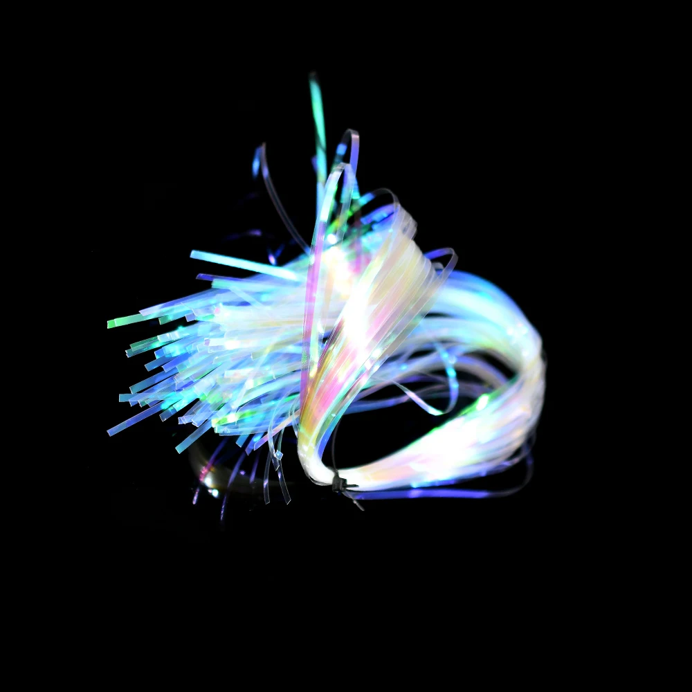 MNFT 2 bolsas Flashabou de Color perla oropel holográfico de 2mm de ancho, oropel metálico Mylar, Flash plano, señuelo de plantilla para moscas, atado de moscas de pesca - imagen 4