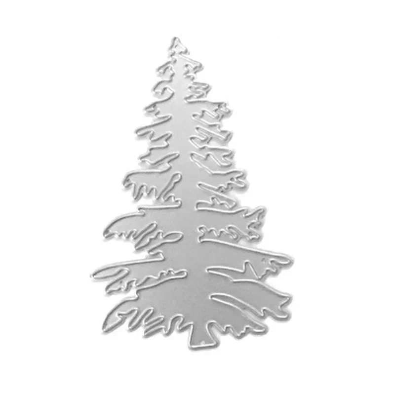 Nuevas herramientas con forma de árbol de Navidad, molde para recortar Metal, suministros para manualidades, álbum de recortes, fabricación de tarjetas de papel, accesorios de decoración, herramientas - imagen 5