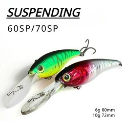 Minnow 70SP suspensión – Señuelo duro para lucio y bass
