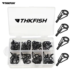 THKFISH Kit Reparación Puntas Caña de Pescar Acero Inoxidable