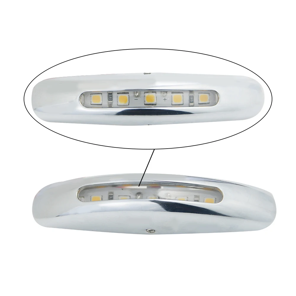 Anheart Luz LED de cortesía barco blanco cálido/azul - imagen 3