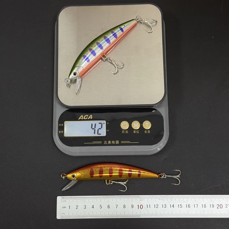 Wobbler hundido para lubina y trucha – Señuelo de agua salada lucio - imagen 2