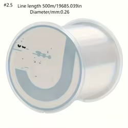 Línea de pesca de nailon de 120m, línea principal de monofilamento súper fuerte japonés, cable de pesca para agua salada