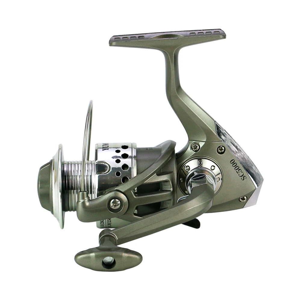 Carrete de Pesca GLS 1000-7000 serie 5,5:1, carrete giratorio para Pesca de carpa, carrete de agua dulce y salada, accesorios de Pesca, carrete de fundición - imagen 4