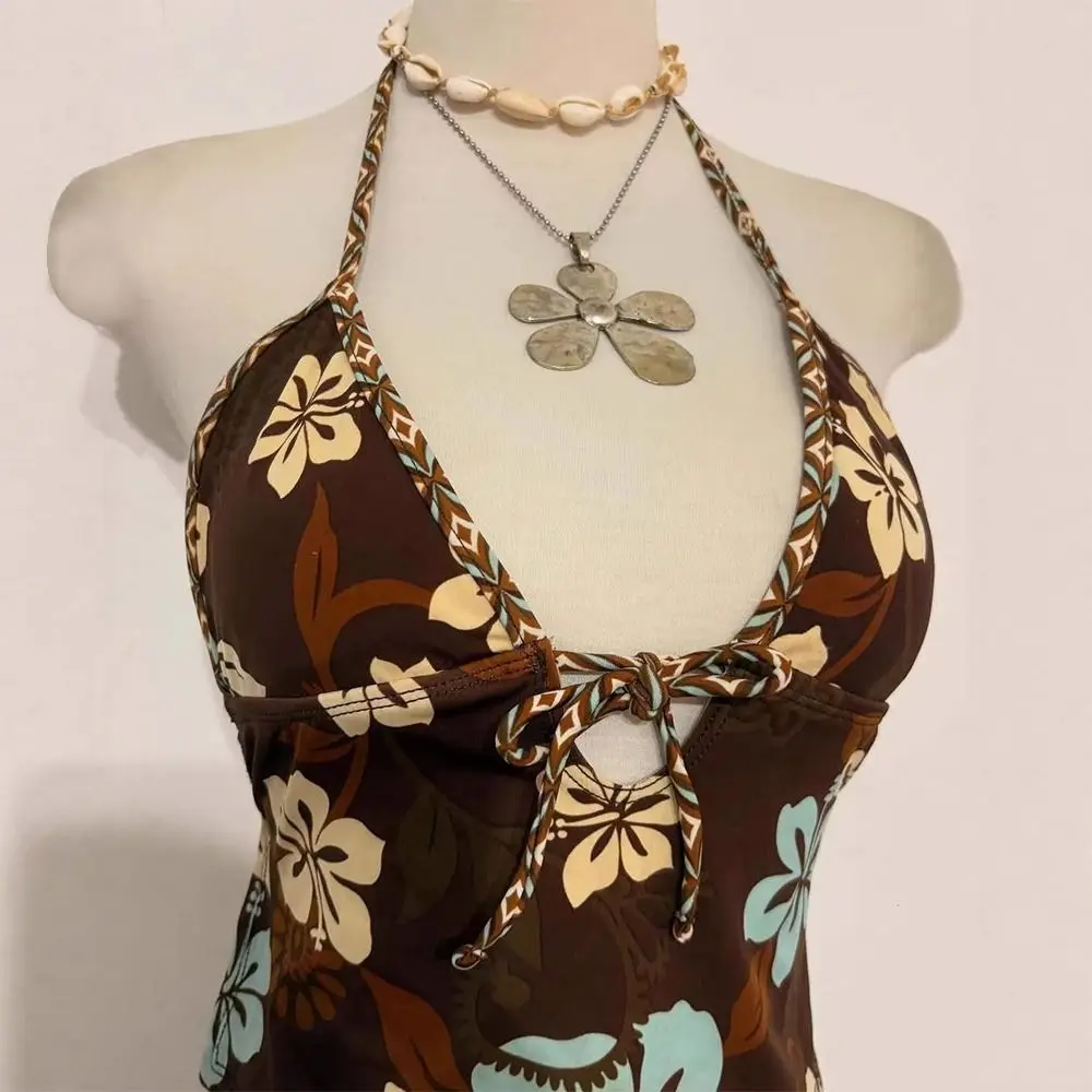Conjunto bikini Y2K estilo punk harajuku vintage para playa - imagen 3