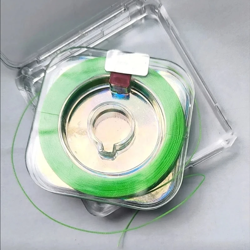 Línea de pesca profesional de PE, hilo de pescar suave resistente al desgaste, fuerte fuerza principal, Tippet, accesorios genuinos, 30m - imagen 5