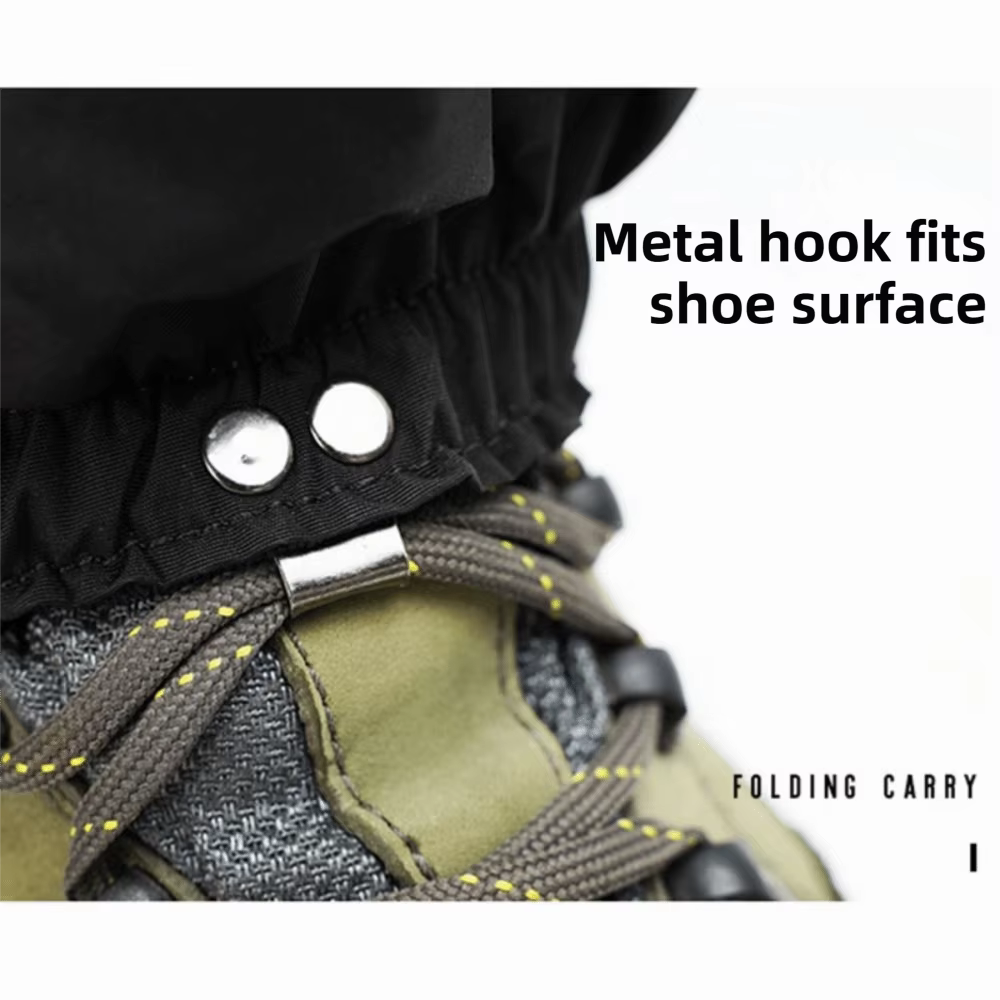 Polainas impermeables cortavientos – Cubrebotas antinieve para esquí - imagen 5