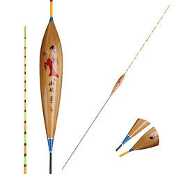 Flotador vertical ligero para pesca agua dulce