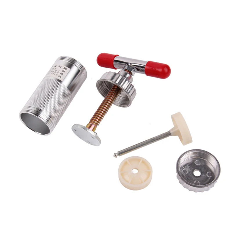 Moldeador de cebo de pesca explosivo portátil, compresor de aleación de aluminio, dispositivo de molde para formar anzuelos de explosión, herramientas de pesca, novedad de 2022 - imagen 3