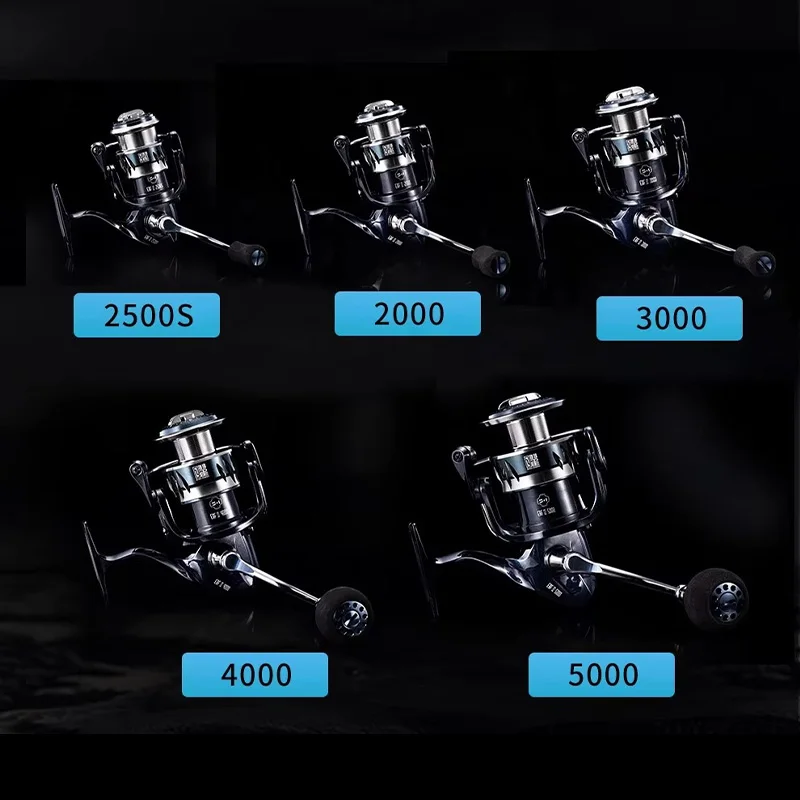 Carrete de pesca giratorio Ecooda Ebf Ii, carrete de aluminio, rueda de mar de agua salada impermeable, carrete de Jigging, carretes de pesca - imagen 4