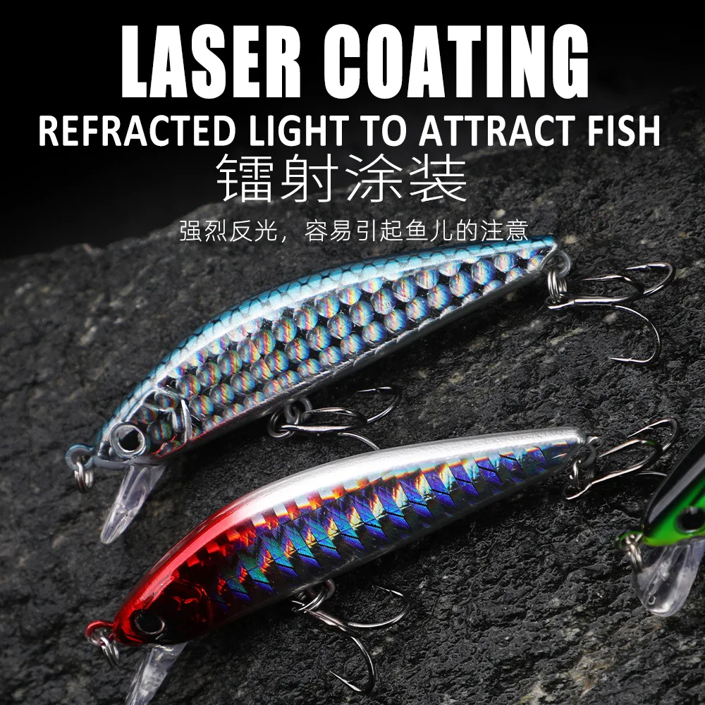 Señuelos de Pesca de pececillos, 1 piezas, 5g, 7,5g, Jig, Wobblers de hundimiento, cebo duro, Crankbait Artificial, Pesca - imagen 2