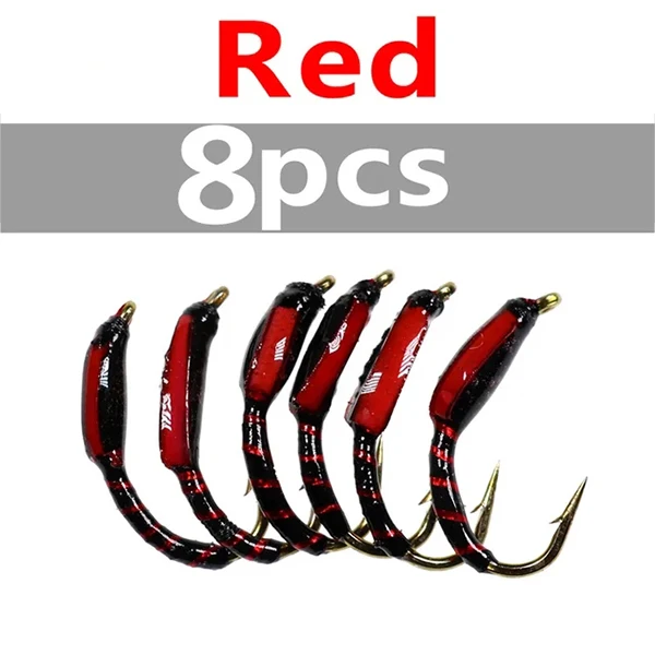8PCS Red