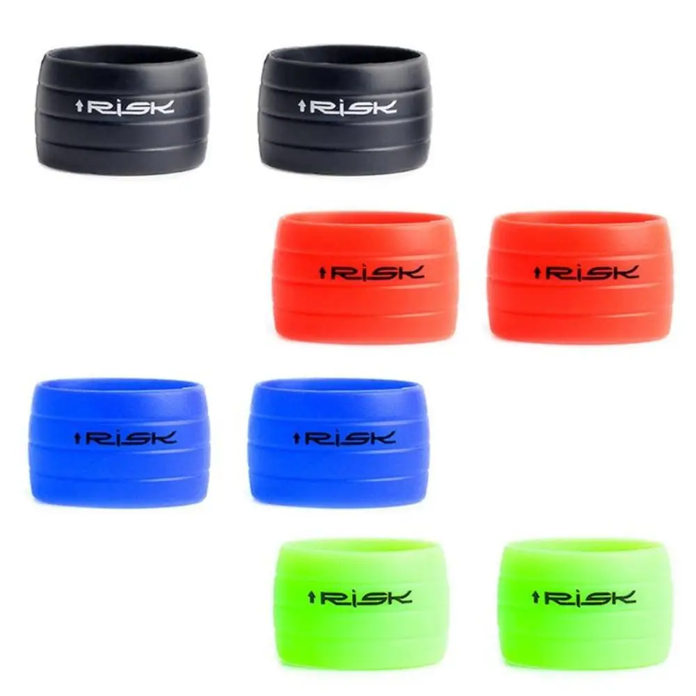 Cinta para manillar sin manga, anillo fijo, antideslizante, impermeable, cinta para manillar de bicicleta, elasticidad de silicona, cinturón de fijación para bicicleta de carretera - imagen 5