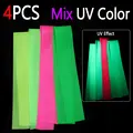4 Piezas de Colores UV Surtidos