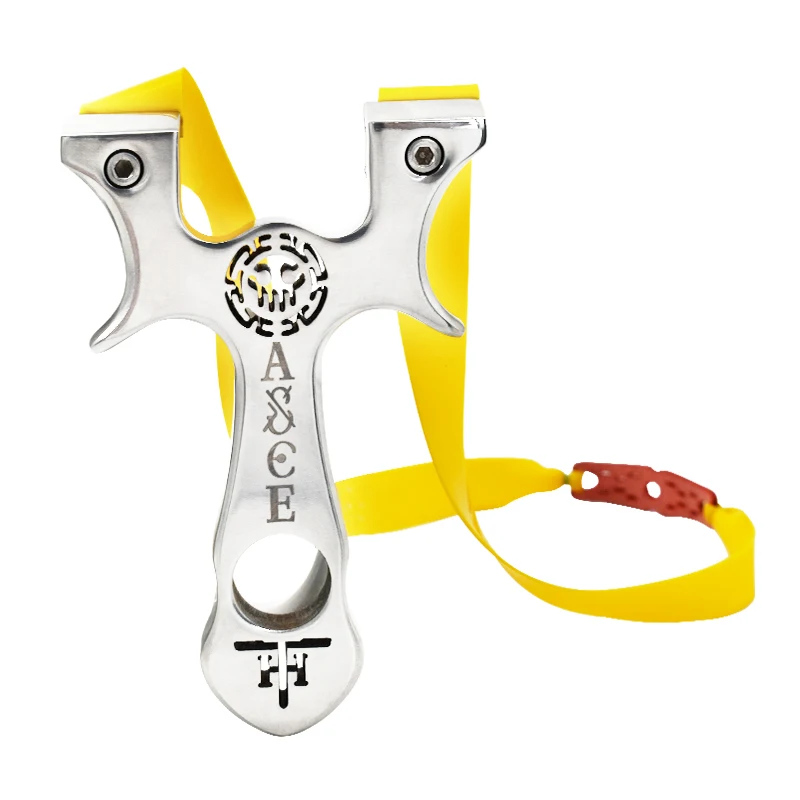 Tirachinas de caza de alta precisión, tirachinas de acero inoxidable, Catapulta de gran potencia para deportes al aire libre, juego de tiro, accesorios de caza - imagen 5