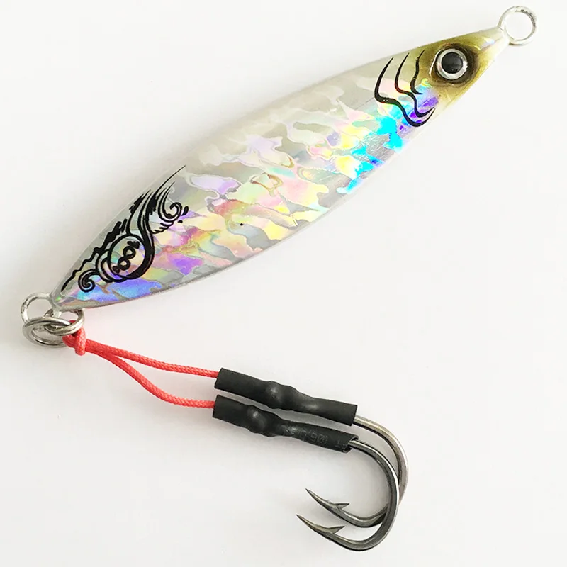 Anzuelos dobles anticorrosión para jigging en agua salada - imagen 3