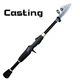 Black Cast Rod