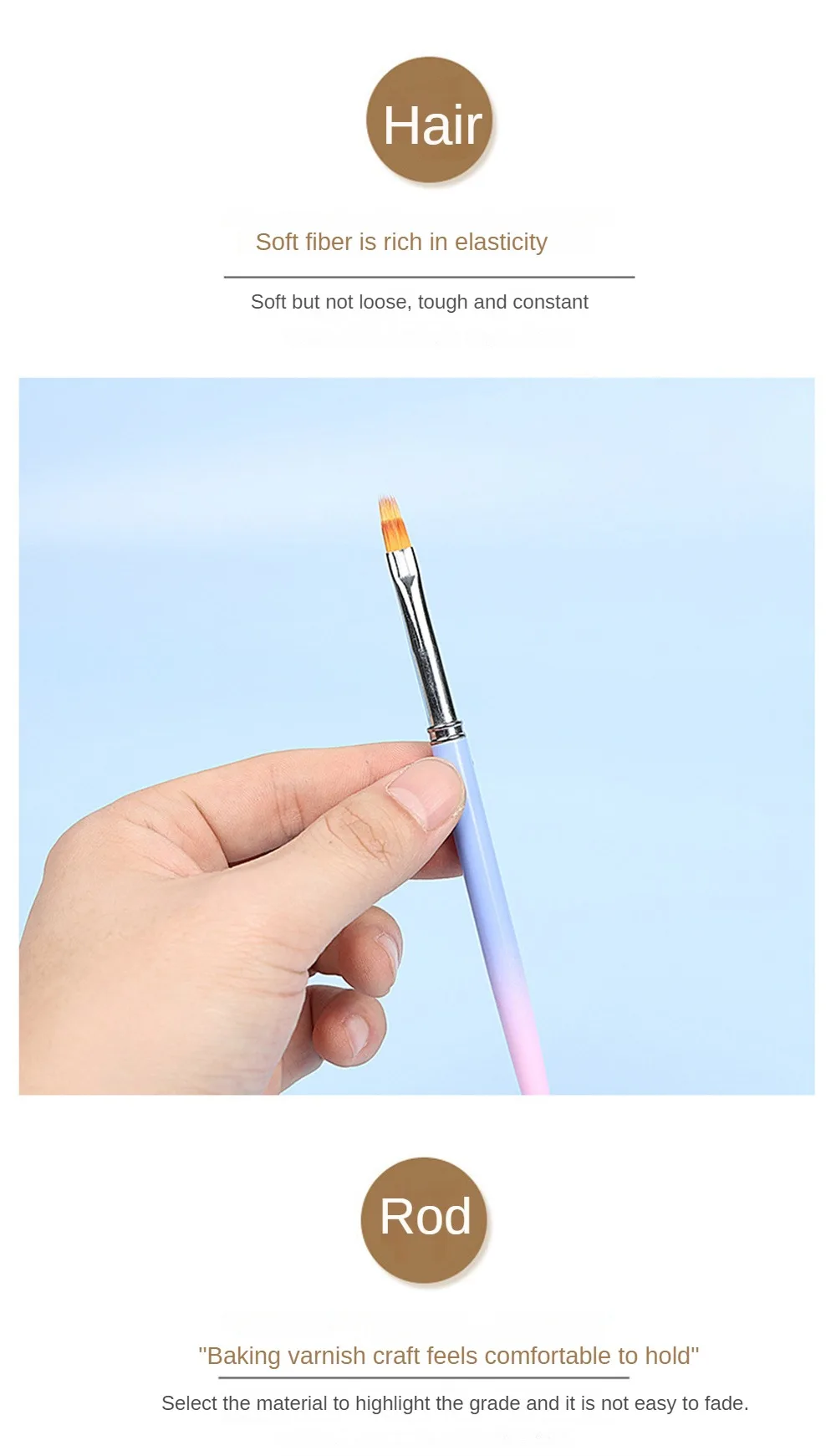 Suave y cómoda esta herramienta de cabello y maquillaje garantiza una experiencia suave y sin problemas