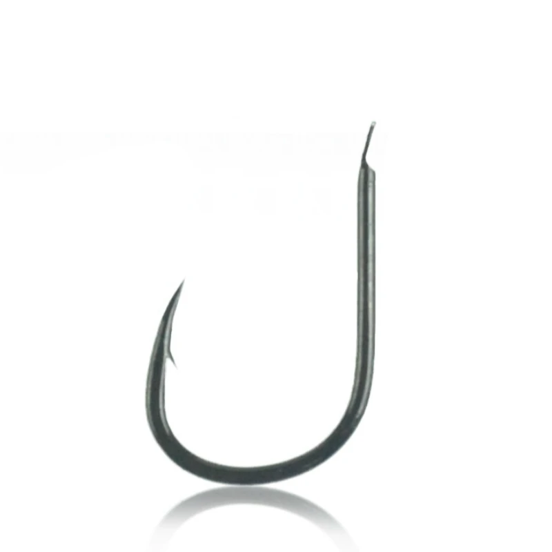 Gamakatsu ISEAMA-anzuelos de Pesca negros, anzuelos de púas de acero al carbono, anzuelos de Pesca de carpa Ultra afilados, 1 #-16 # - imagen 2