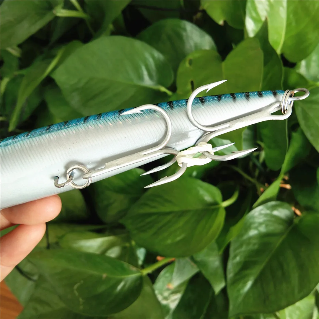 Noeby-señuelo de Pesca de 4 piezas, 12cm, 40g, cebo Artificial de manivela, Wobblers, cebo duro para Pesca de lubina, carpa, Lucio, aparejos de Pesca - imagen 5