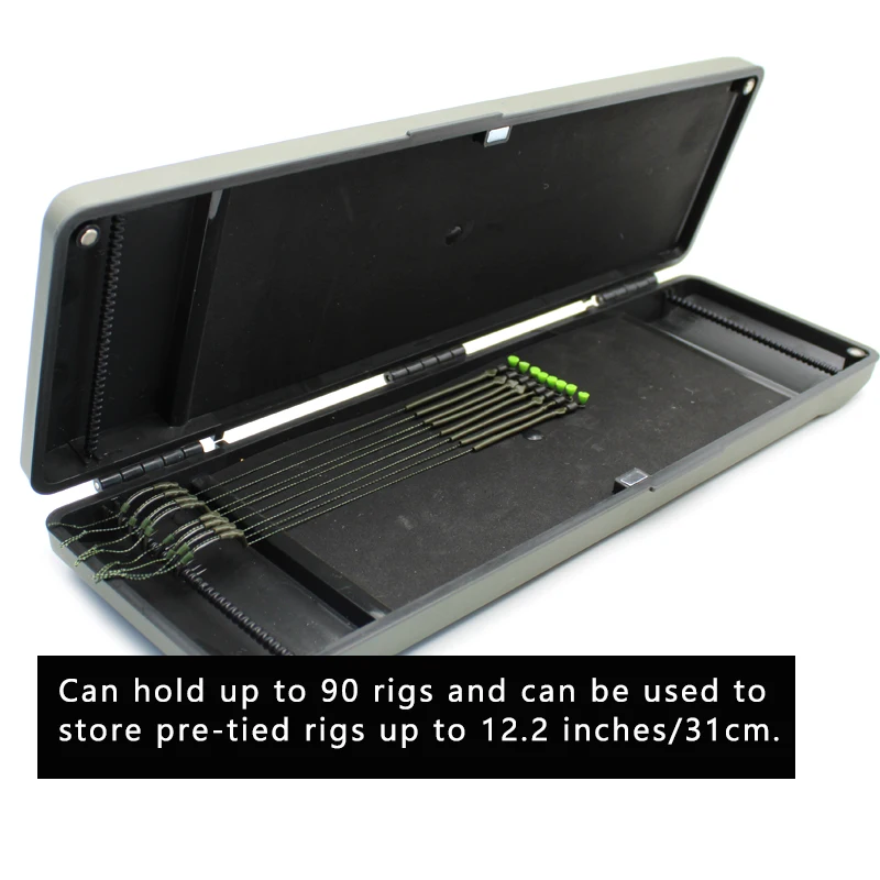 Caja de aparejos de pesca de carpa, aparejo de pesca de carpa, accesorios de aparejo de pelo Ronnie Zig, estuche de almacenamiento giratorio, billetera de aparejo, estuche de aparejo largo - imagen 4
