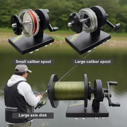 Bobinadora de línea de pesca de sobremesa – Sin enredos para carretes