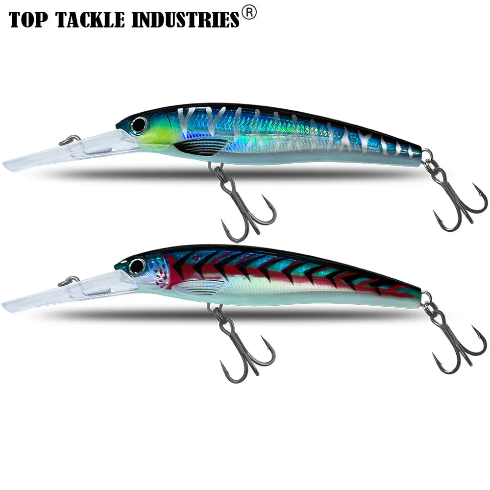Señuelo de pesca flotante de 160mm, 75g, labio largo, Crankbait grande, pesca de curricán, Isca, Lucio Artificial, 1 unidad - imagen 4
