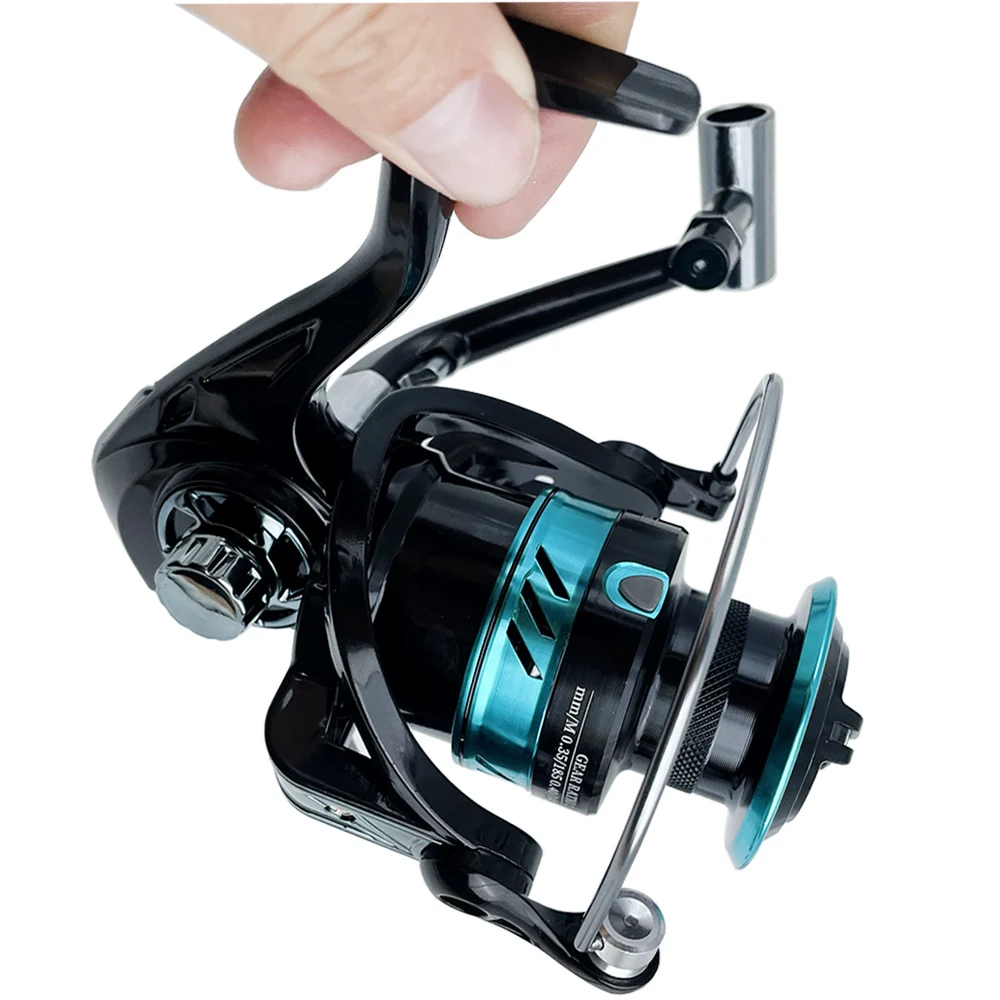 Carrete de pesca Jigging ultraligero Original, alimentador 5,2: 1, agua salada, nueva actualización 2000-7000, carrete de lanzamiento largo para surfear trucha al aire libre - imagen 4
