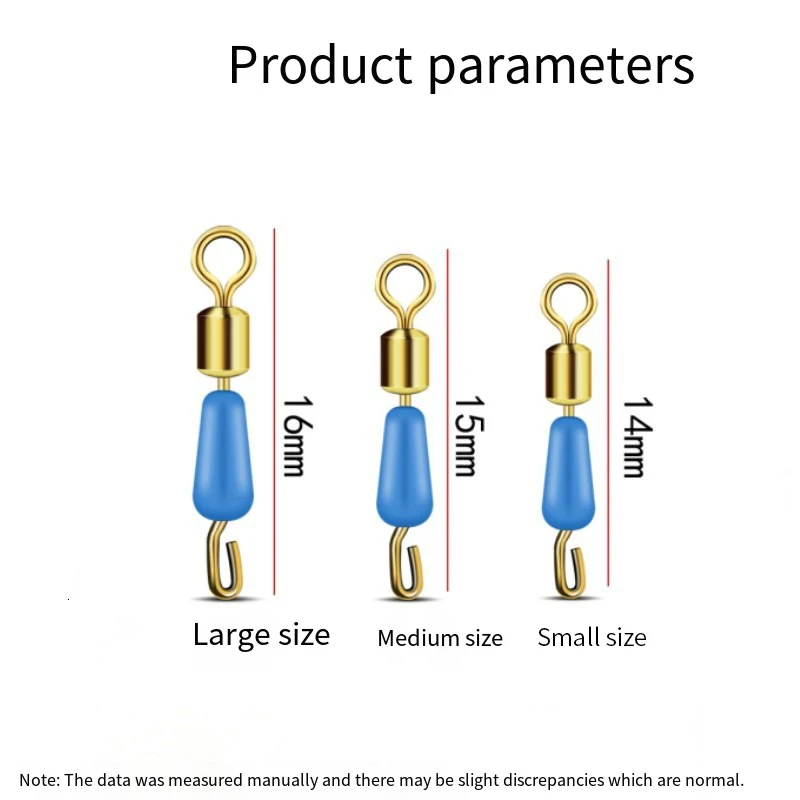 Conector de anzuelo de sublínea de repuesto rápido, 30 Uds., apertura de Clip de sublínea, conector de anillo de ocho caracteres, accesorio de pesca - imagen 5