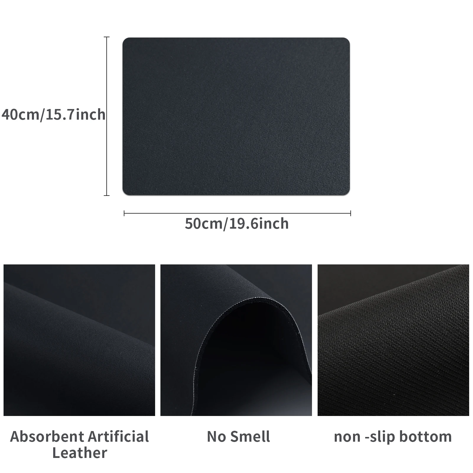 Estera absorbente de cocina grande súper absorbente, estera antideslizante para drenaje de platos de café, estera de secado rápido para drenaje de baño, estera de vajilla - imagen 5