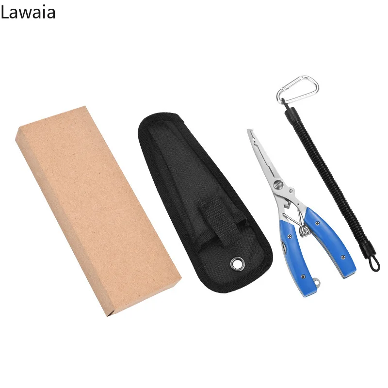 Alicates de pesca multifuncionales, alicates de corte de línea de pesca, accesorios de boca curva, dispositivos de Control de peces, herramientas de pesca - imagen 3