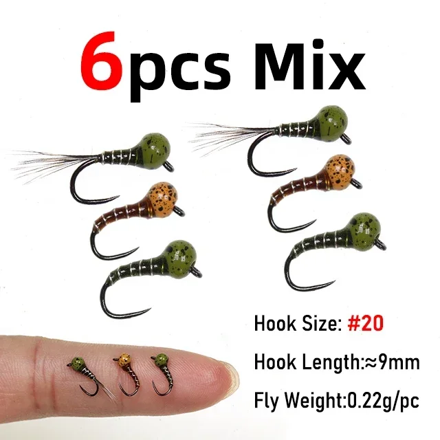 6PCS MIX