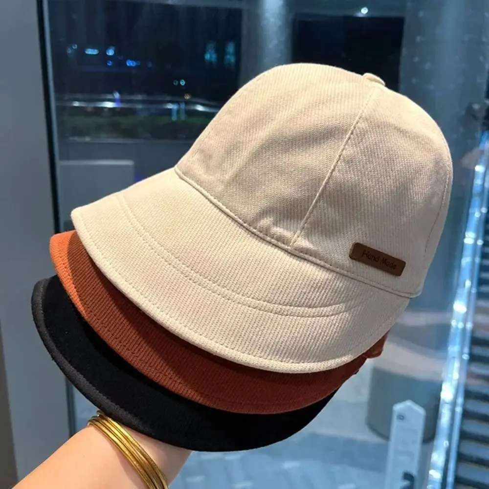 Gorras de cubo de ala ancha de estilo coreano Simple, protector solar ajustable, sombrero de pescador de playa UV, sombreros de verano para viajes al aire libre para mujeres, viajes - imagen 5