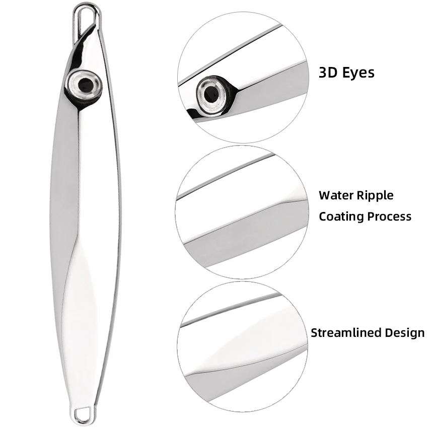 Set Jigging Metálico – Cucharas Spinner Señuelos de calidad para Pesca - imagen 4
