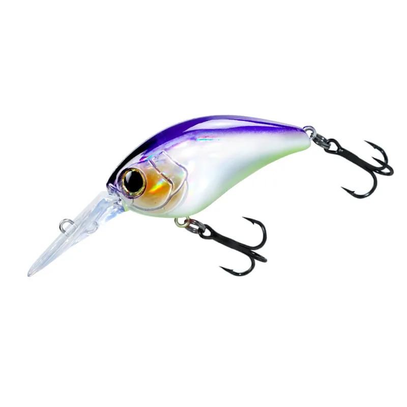 Señuelo de pesca flotante Crankbait, 50mm/10g, 60mm/17g, cebo duro para lubina, Jerkbait, cebos de manivela profesionales - imagen 4