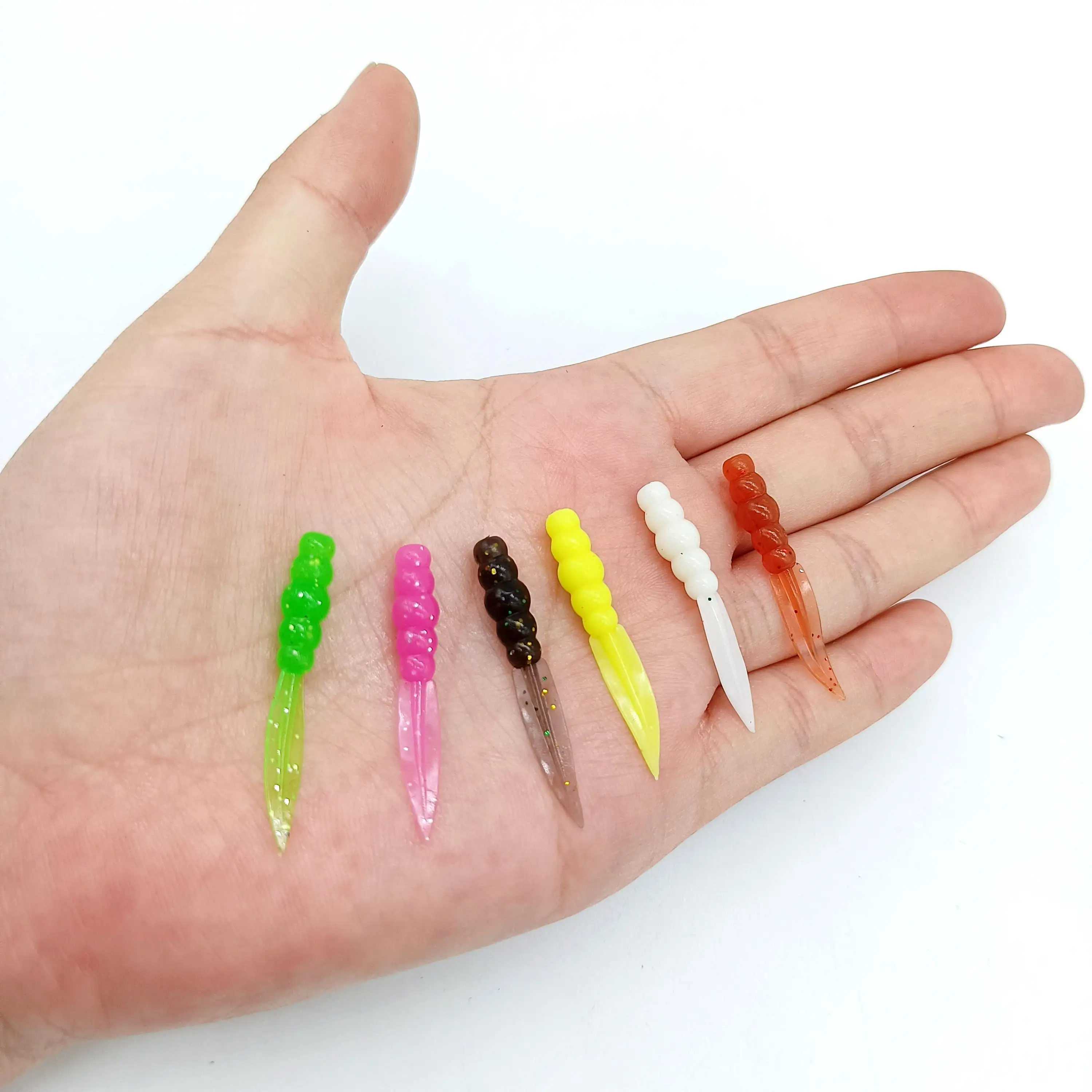 DUODUOYU Swimbait 35mm – Señuelo suave silicona lubina