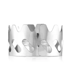 Estufa de alcohol para mochileros – Mini quemador portátil de aluminio