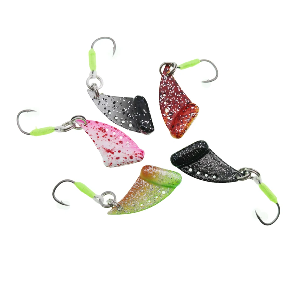 Mini señuelo de pesca de Metal VIB, aparejos de pesca de 2,7g y 25mm, un gancho, cuchara, Crankbait, vibración, Spinner, aparejos de cebo de hundimiento, 1 piezas - imagen 3