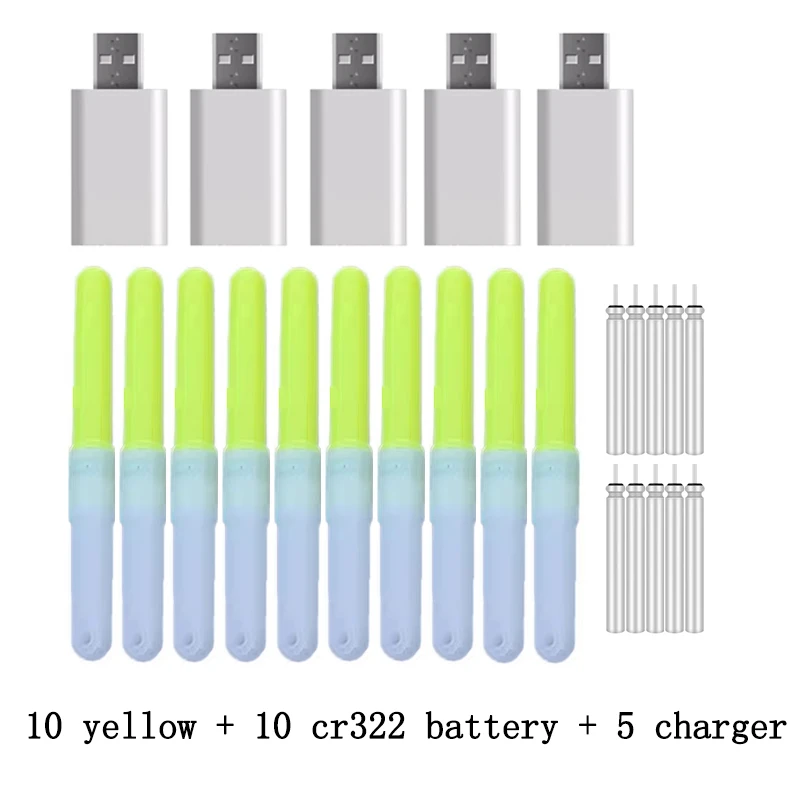 yellow and 5 charger