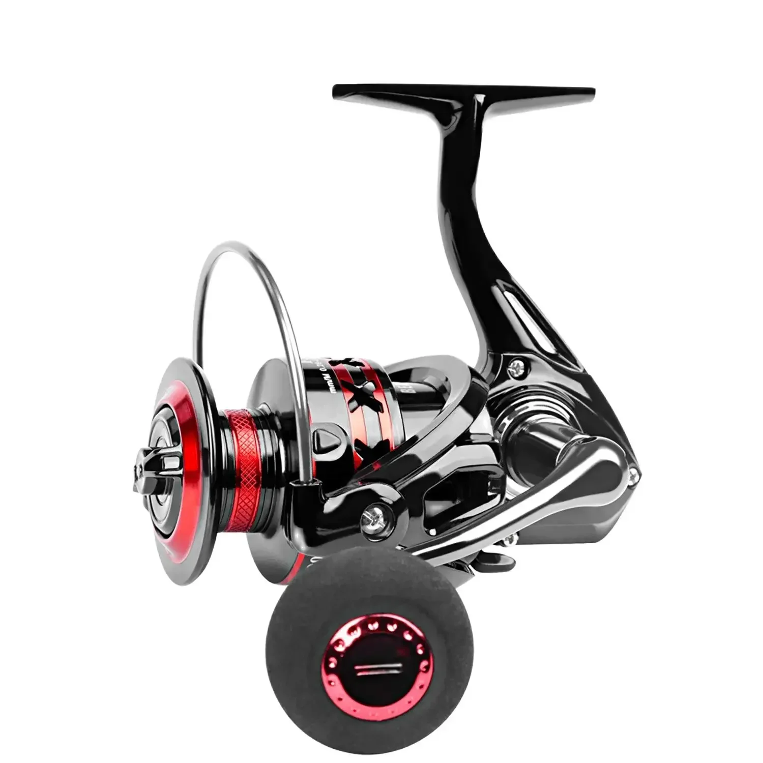 JOSBY-carrete giratorio de Pesca, aparejos de Pesca, relación de transmisión 5,0: 1, alta velocidad, 8kg, arrastre máximo, carpa para agua salada/agua dulce - imagen 2