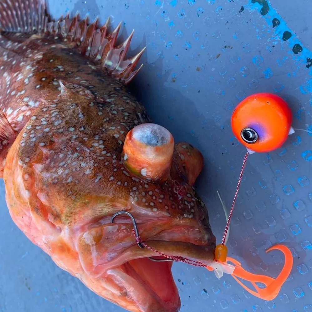 20-120g Tenya Tairaba Madai Jig señuelo de pesca Kabura plantillas de agua salada falda de goma cebo Artificial pesca de lubina Billfish Wahoo Mahi - imagen 2