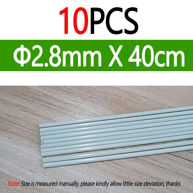 2.8mm X 40cm 10pcs