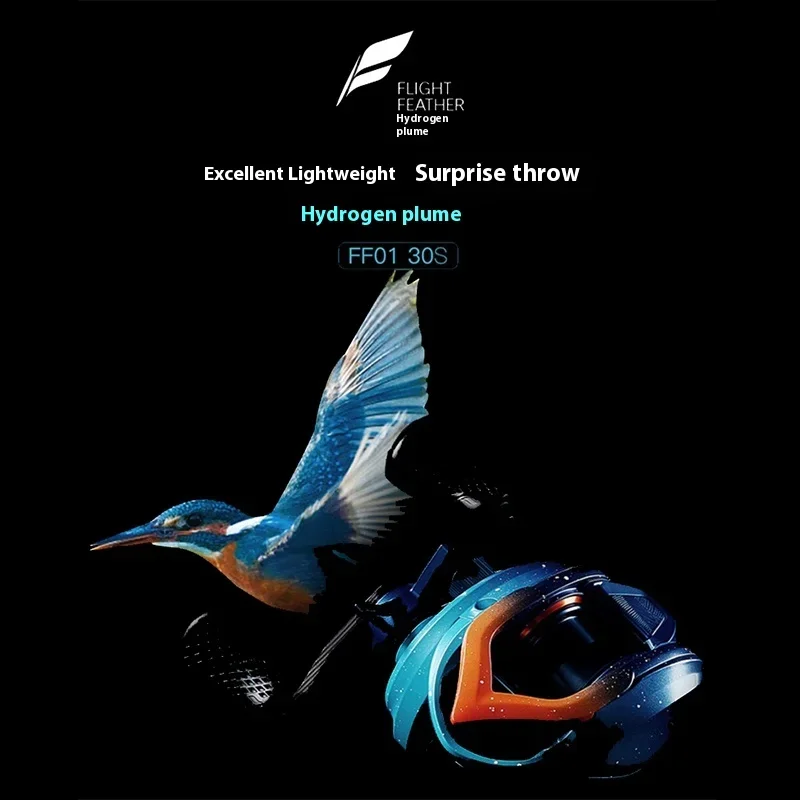 Flight Feather 7.3/8.2 – Carrete Baitcast ultraligero larga distancia - imagen 4