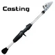 White Cast Rod
