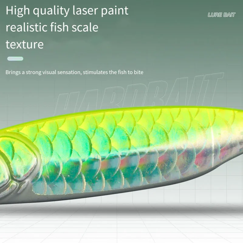 Anzuelo de lubina Artificial, señuelo de plantilla de Metal de carbono colorido, cuchara giratoria de pececillo, aparejos de Pesca de fundición - imagen 4