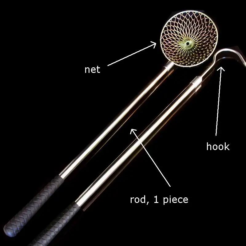 Cuchara extractor para red de pesca – Varilla 50 cm