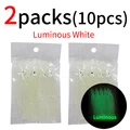 10pcs white lumo
